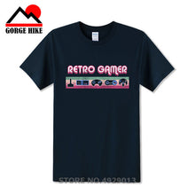Load image into Gallery viewer, 2019 Remix PS4-PS1 XBOX Game Short Sleeve T Shirt Retro Gamer T Shirt Gaming Admin Pc Fun Shirt Grandfather Opa Geek Nerd Freak